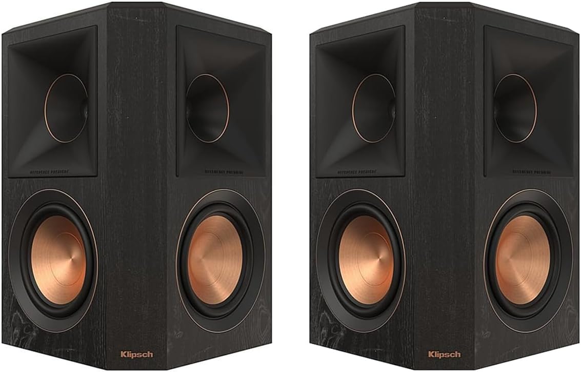 klipsch Reference Premiere RP-502S II Ebony Surround Sound Speakers