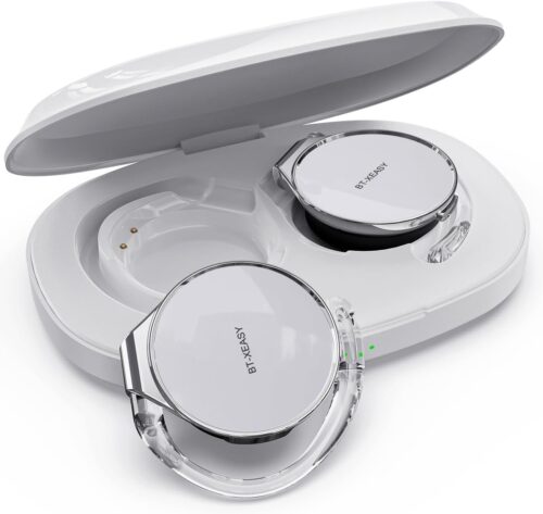 On Ear Headphones Bluetooth 5.4, Noise Cancelling Open Ear Headphones Wireless, Water-Drop Shaped Clip On Sport Headset Bluetooth with 4 Microphone, Comfort Fit Earphones with...