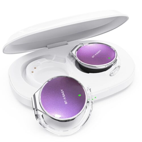 Open Ear Headphones Bluetooth 5.4, Sport On Ear Headphones Wireless, Water-Drop Shaped Noise Cancelling Clip On Headset Bluetooth with Long Battery Life, Comfort Fit 4...