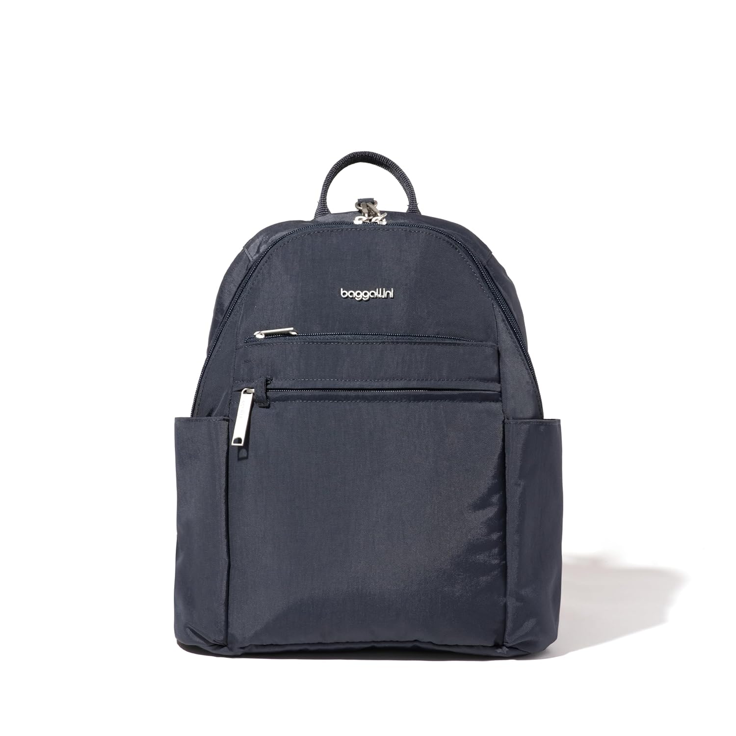 Securtex® Anti-theft Vacation Travel Backpack 10×13″ Slash-Resistant Nylon Daypack w/RFID, French Navy