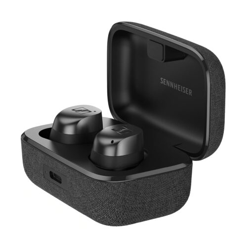 Sennheiser MOMENTUM True Wireless 4 Smart Earbuds with Bluetooth 5.4, Crystal-Clear Sound, Comfortable Design, 30-Hour Battery Life, Adaptive ANC, LE Audio and Auracast - Black...