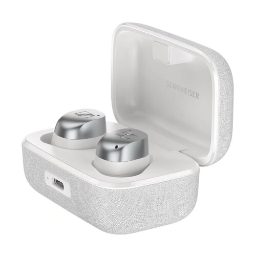 Sennheiser MOMENTUM True Wireless 4 Smart Earbuds with Bluetooth 5.4, Crystal-Clear Sound, Comfortable Design, 30-Hour Battery Life, Adaptive ANC, LE Audio and Auracast - White...