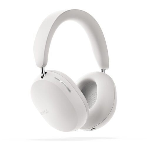 Sonos Ace | Noise Cancelling Wireless Over-Ear Headphones with Bluetooth, 30-Hour Battery Life, Spatial Audio, Dolby Atmos, Dynamic Head Tracking - White