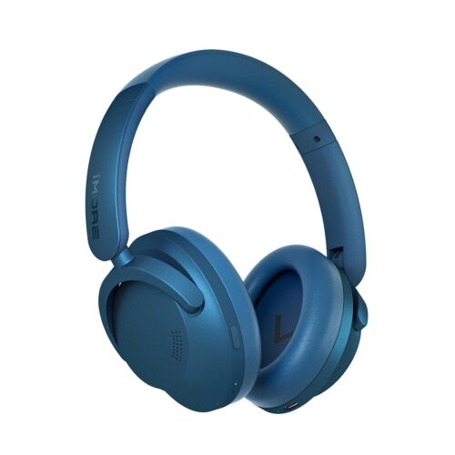 1MORE SonoFlow Active Noise Cancelling Headphones, Bluetooth Headphones with LDAC for Hi-Res Wireless Audio, 70H Playtime, Clear Calls, Preset EQ Via App, Blue