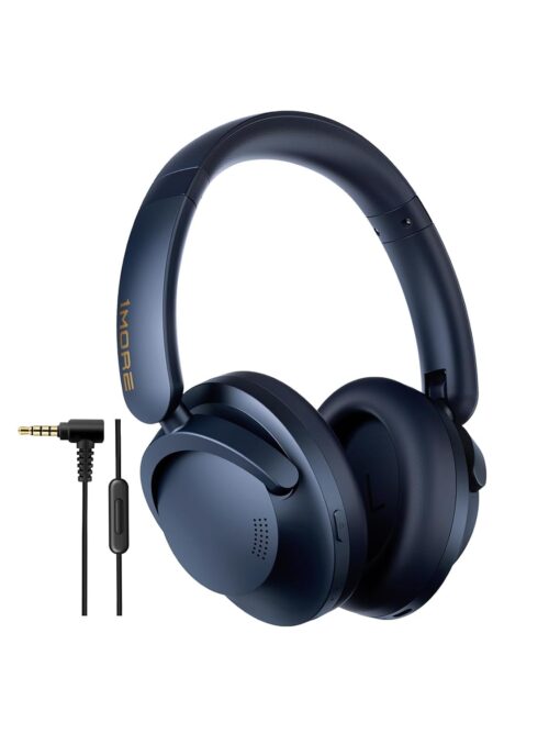 1MORE SonoFlow Pro HQ51 Wireless Over-Ear Headphones, Reduce Noise by Up to 45dB, Hi-Res Audio, 100H Playtime, App Control, Bluetooth 5.4, AI Clear Calls, Ultra-Light Comfort...