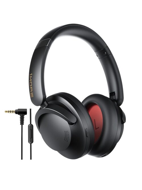 1MORE SonoFlow Pro HQ51 Wireless Over-Ear Headphones, Reduce Noise by Up to 45dB, Hi-Res Audio, 100H Playtime, App Control, Bluetooth 5.4, AI Clear Calls, Ultra-Light Comfort...
