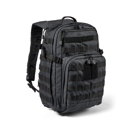 5.11 Tactical Backpack – Rush 12 2.0 – Military Molle Pack, CCW with Multiple Compartments, 24 Liter, Small, Style 56561, Double Tap