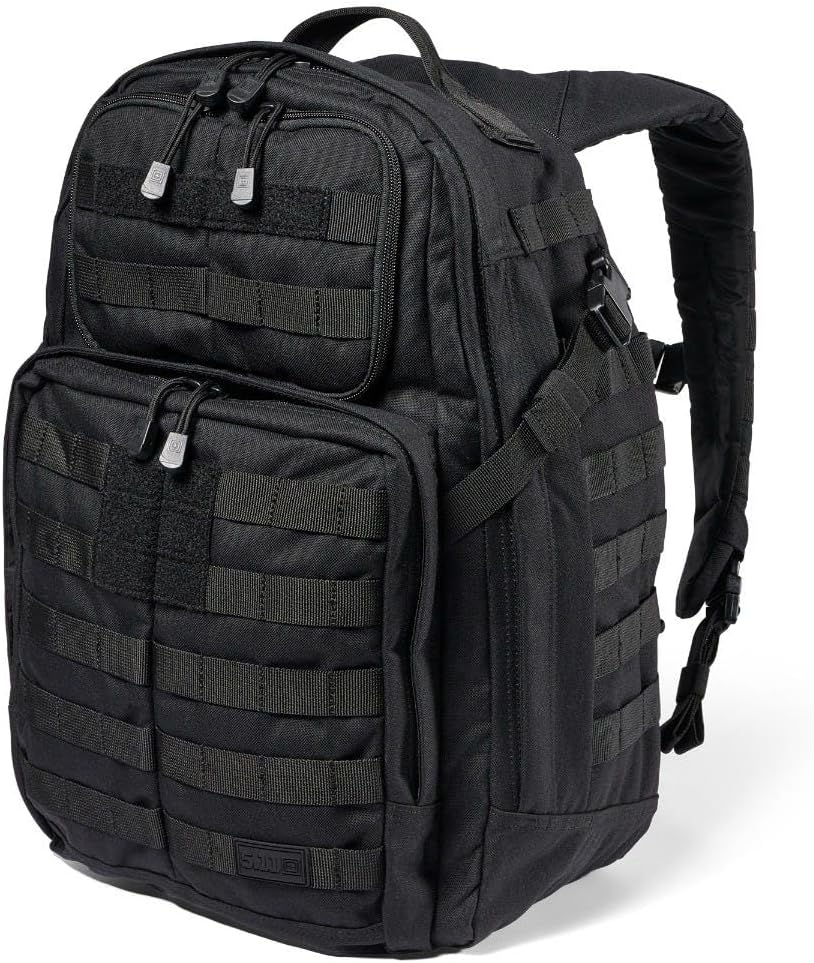 5.11 Tactical Backpack, RUSH 24 2.0 Military Survival Molle Back Pack with Laptop Compartment, 37L, Style 56563ABR/56564ABR