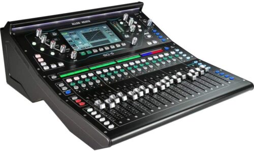 Allen & Heath SQ-5 Digital Mixer, 48 Input Channels, 7" Capacitive Touchscreen, Automatic Mic Mixing, 32×32 USB Audio Interface, Black