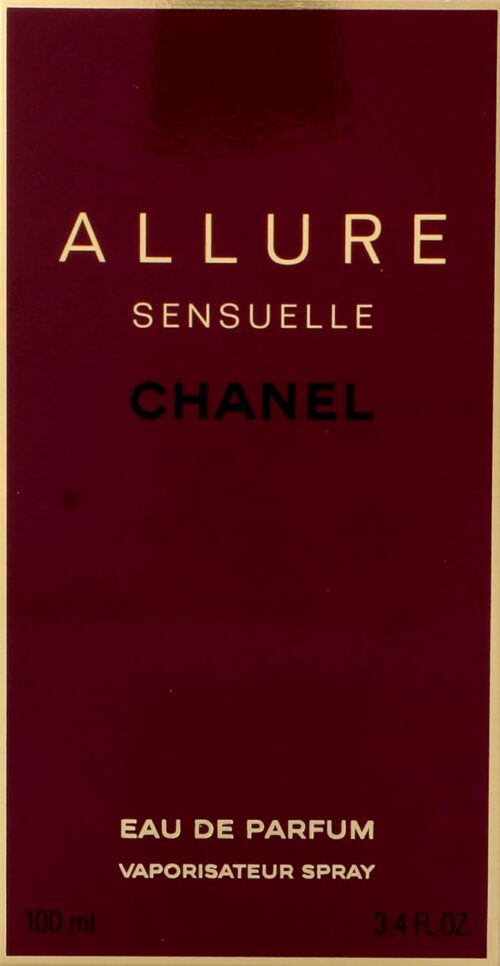 Allure Sensuelle by Chanel for Women, Eau De Parfum Spray, 3.4 Ounce