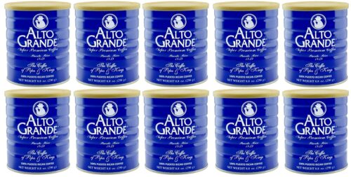 Alto Grande Super Premium Coffee Ground 8.8oz - 10 cans