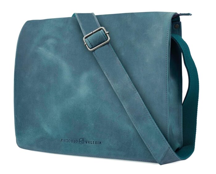 Antonio Valeria Albert Premium Leather Messenger Bag for Men