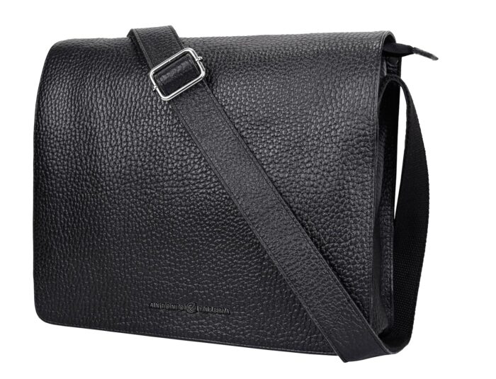 Antonio Valeria Albert Premium Leather Messenger Bag for Men