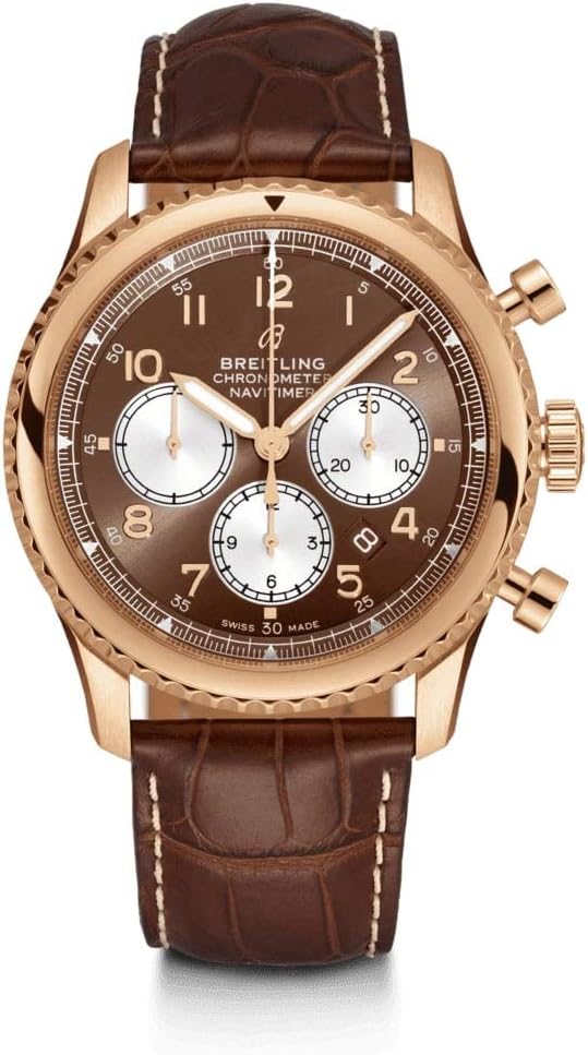 Breitling Navitimer 8 Chronograph Automatic Chronometer 18kt Rose Gold Men’s Watch RB0117131Q1P1