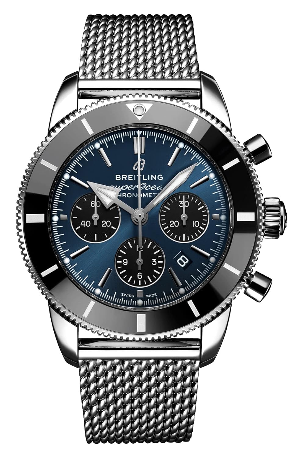 Breitling Superocean Heritage II Chronograph Automatic Blue Dial Men’s Watch AB0162121C1A1