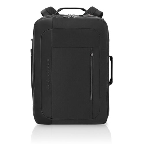 Briggs & Riley Large Convertible Backpack Duffle Bag - Carry On for Men & Women, Use for Travel, Gym, or Work, Overnight Weekend Luggage, Shoulder Strap, Laptop Compartment -...