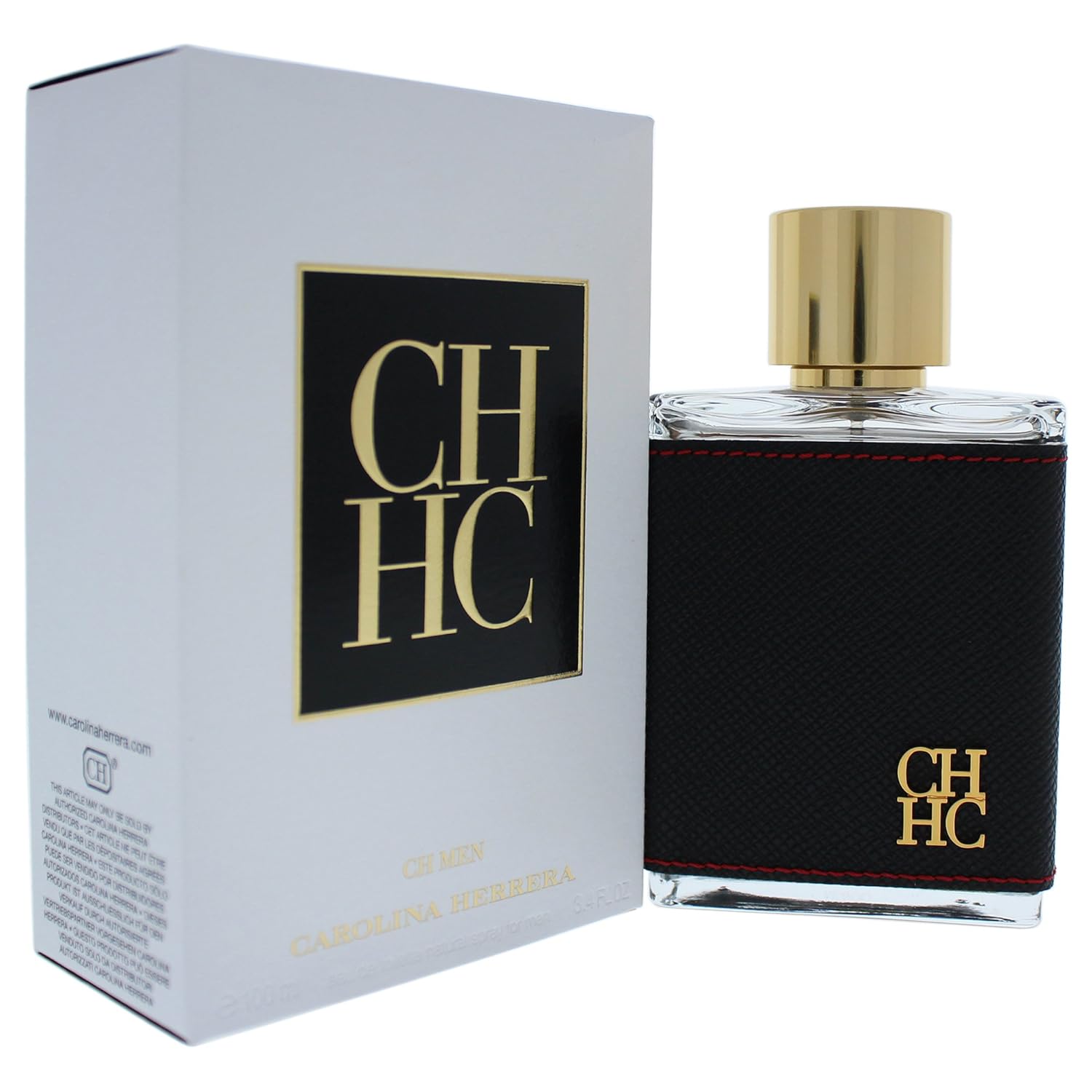 CH by Carolina Herrera for Men – 3.4 oz EDT Spray ,(Packaging may vary)