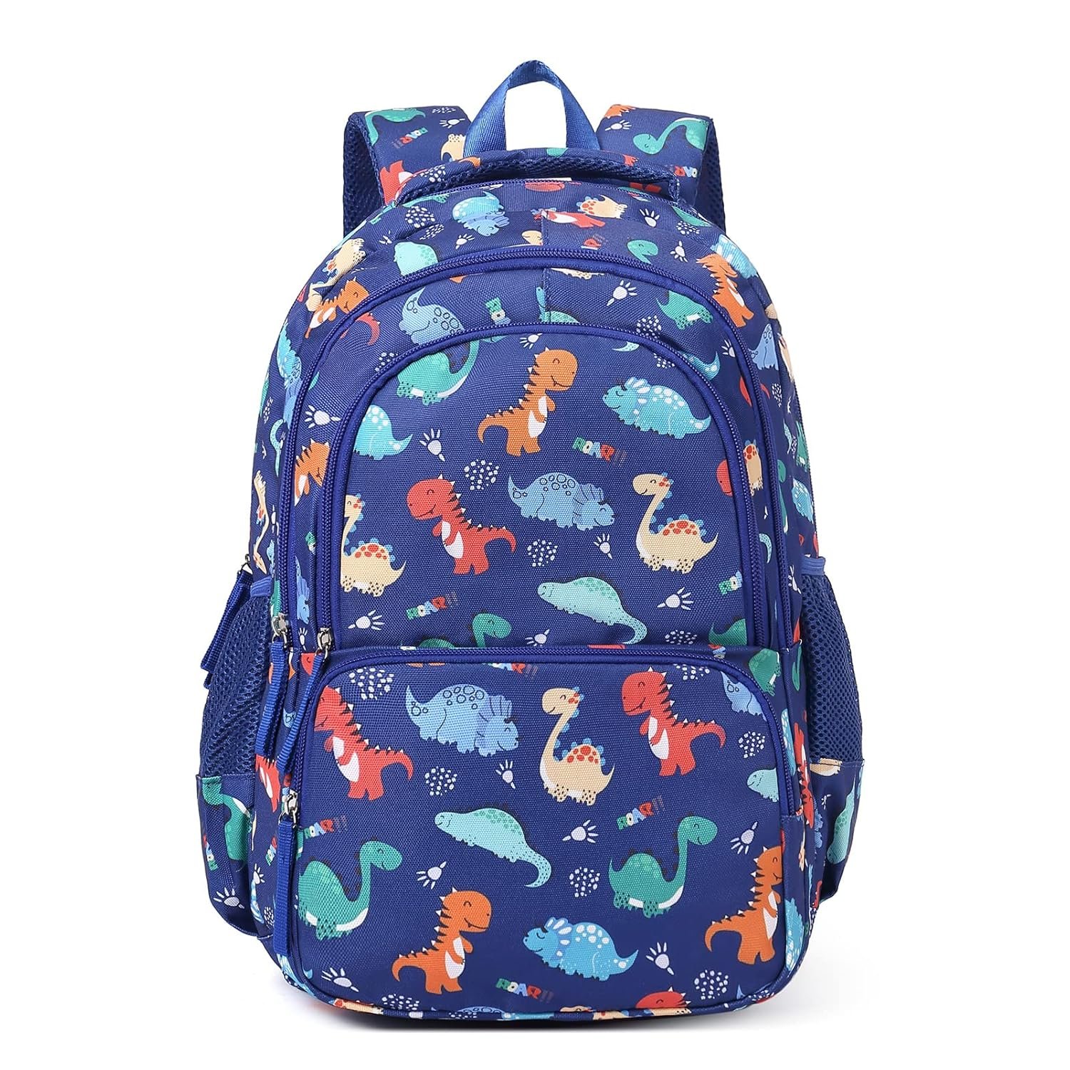 CLUCI Kids Backpack for Boys Bookbags Preschool Toddler Daycare School Bag Elementary Kindergarten Lightweight Waterproof Bluey Backpack Dinosaurs