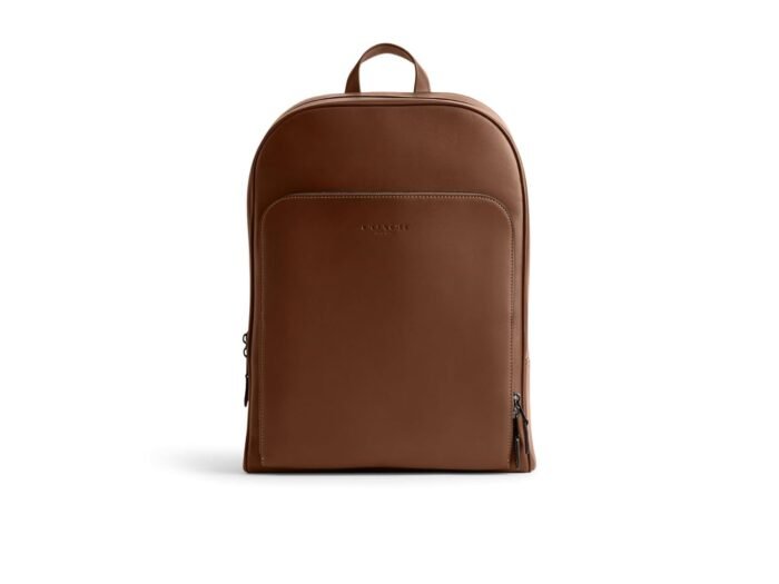 COACH Gotham Backpack, Dark Saddle