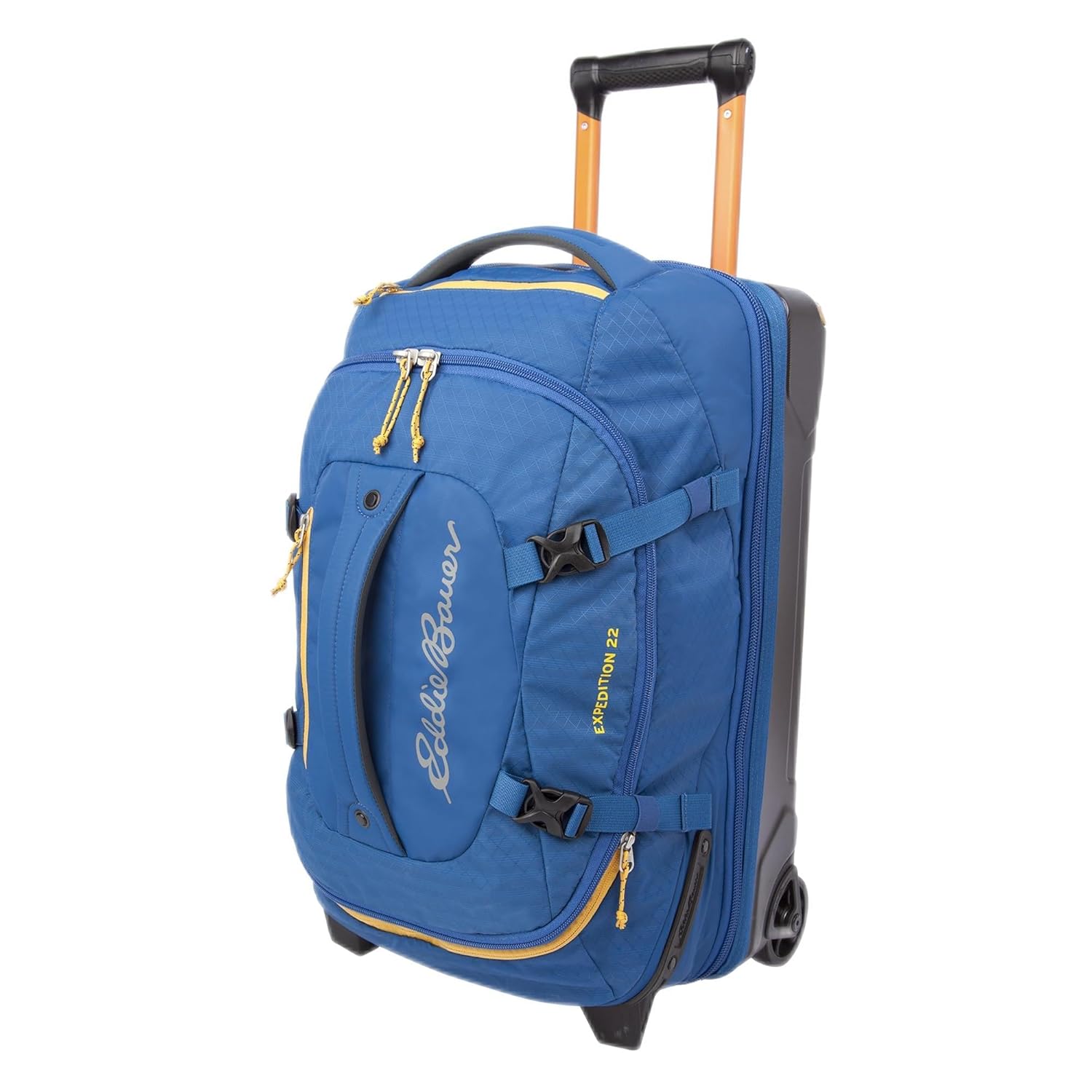 Eddie Bauer Expedition Duffel Bag 2.0-Made from Rugged Polycarbonate and Nylon, True Blue, 22L