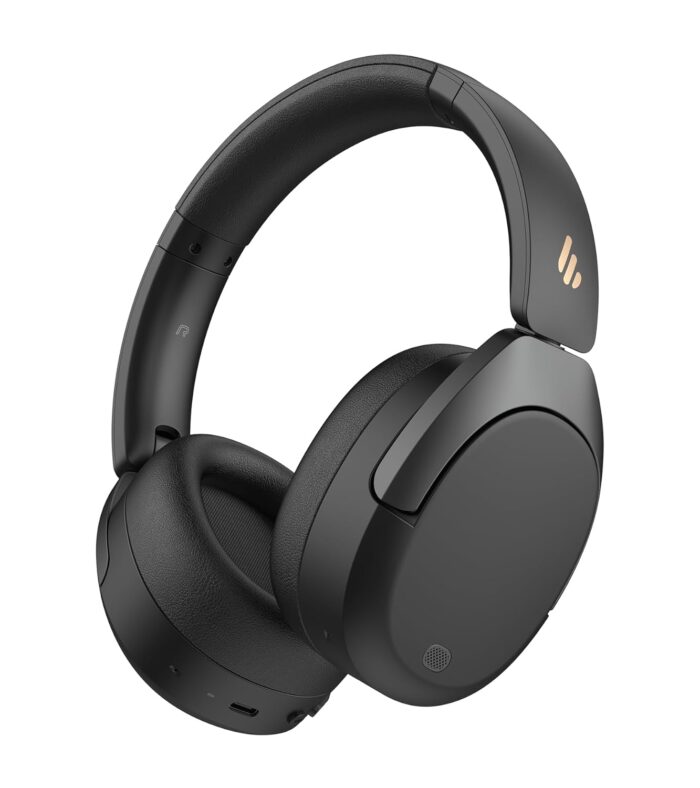 Edifier W830NB Wireless Over Ear Headphones with -45dB Active Noise Cancelling, 94H Playtime, LDAC Hi-Res Sound, Spatial Audio, Fast Charging, Multipoint Connection, Bluetooth...