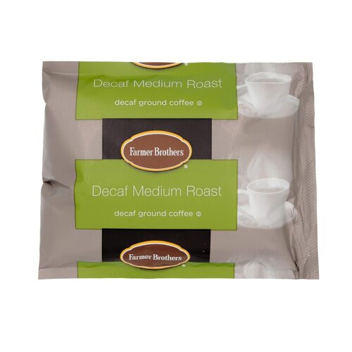 Farmer Brothers Coffee - Ground Medium Roast Decaf 2 Oz Portion Packs (Bulk 40 Pack - $1.38 cost per pack)