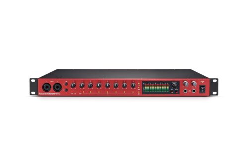 Focusrite Clarett+ 8Pre Studio-Grade 18-in/20-out Audio Interface for Established Producers —Eight High-Performance, Low-Noise, Low-Distortion Mic Preamps Capture Audio with...