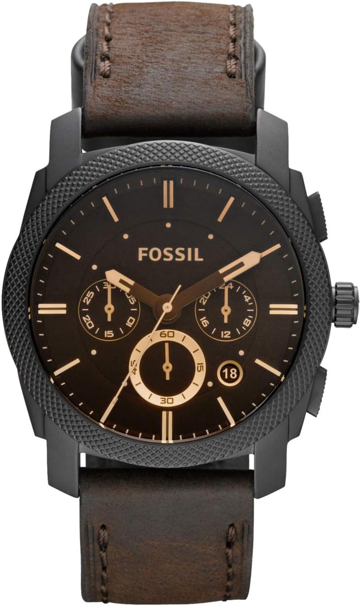 Fossil Men’s Machine Quartz Stainless Steel Chronograph Watch