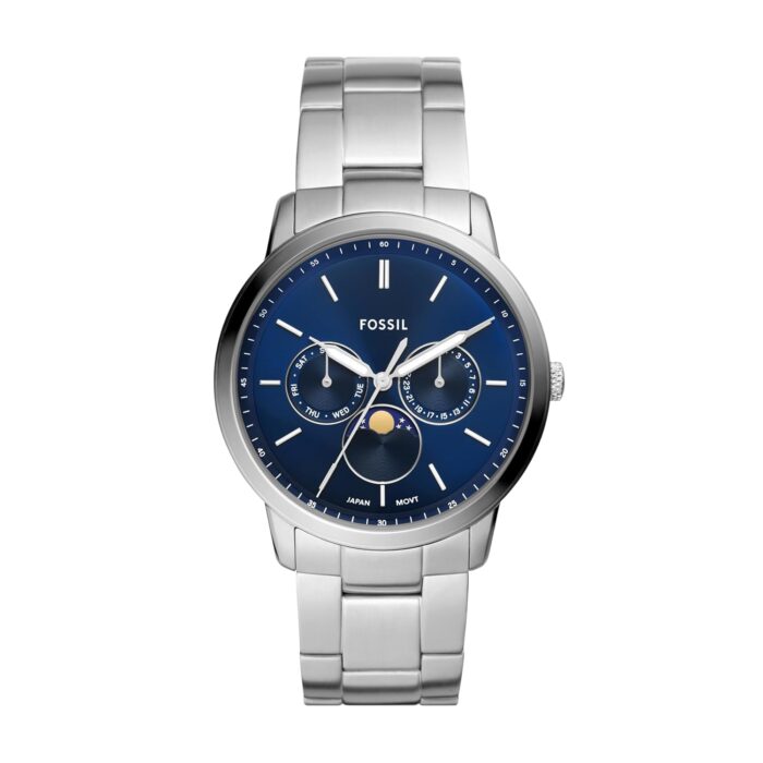 Fossil Men's Neutra Quartz Stainless Steel and Leather Chronograph Watch