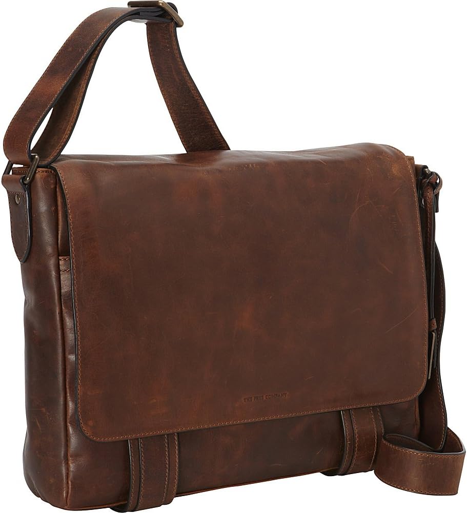 Frye Men’s Logan Messenger Bag, Dark Brown, One Size