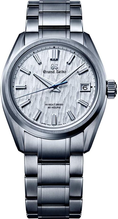 Grand Seiko Stainless Steel 40mm White Birch Dial Series 9 Watch SLGH005