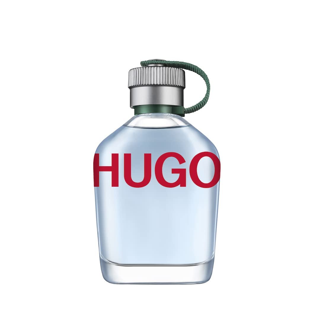 Hugo Boss Hugo Man Eau de Toilette – Fresh Aromatic Cologne – With Notes of Green Apple & Fir Balsam – Long Lasting Fragrance for Everyday Wear – Luxury Perfume for Men
