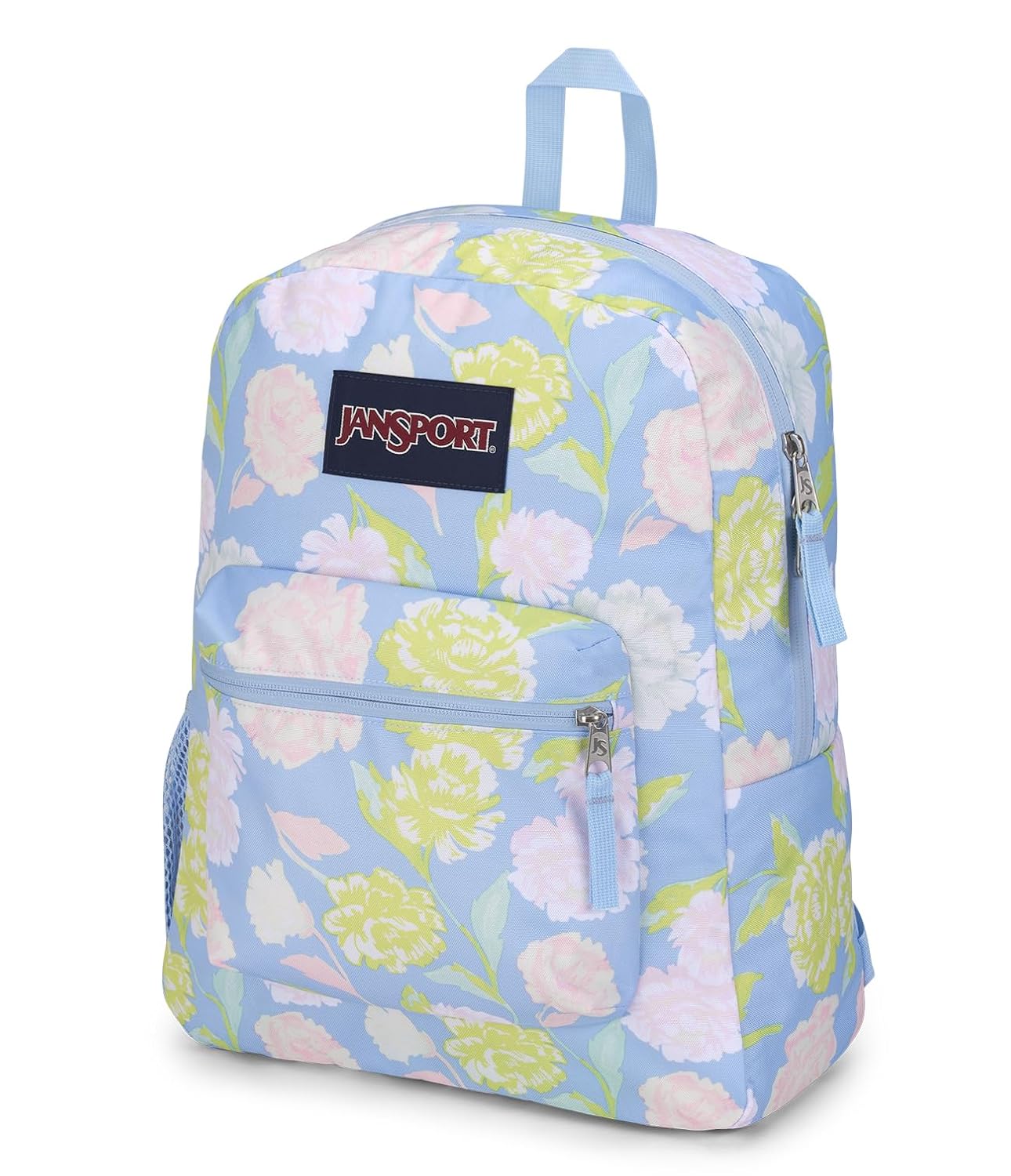 JanSport Cross Town Backpack 17″ x 12.5″ x 6″ – Simple Bag for Everyone with 1 Main Compartment, Front Utility Pocket – Premium Class Accessories – Autumn Tapestry Hydrangea