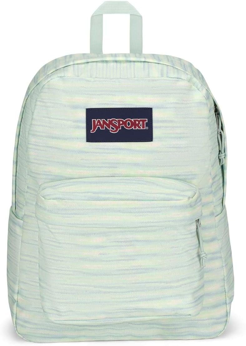 JanSport SuperBreak One Backpacks – Durable, Lightweight Bag with 1 Main Compartment, Front Utility Pocket with Built-in Organizer – Premium Backpack, 8 Bit Ombre