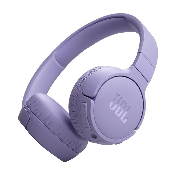 JBL Tune 670NC - Adaptive Noise Cancelling with Smart Ambient Wireless On-Ear Headphones, Up to 70H Battery Life with Speed Charge, Lightweight, Comfortable and Foldable Design...