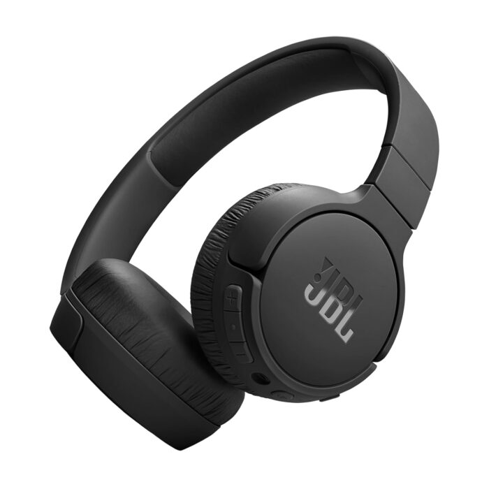 JBL Tune 670NC - Adaptive Noise Cancelling with Smart Ambient Wireless On-Ear Headphones, Up to 70H Battery Life with Speed Charge, Lightweight, Comfortable and Foldable Design...