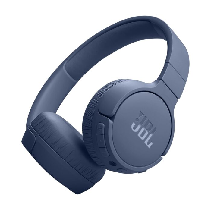 JBL Tune 670NC - Adaptive Noise Cancelling with Smart Ambient Wireless On-Ear Headphones, Up to 70H Battery Life with Speed Charge, Lightweight, Comfortable and Foldable Design...