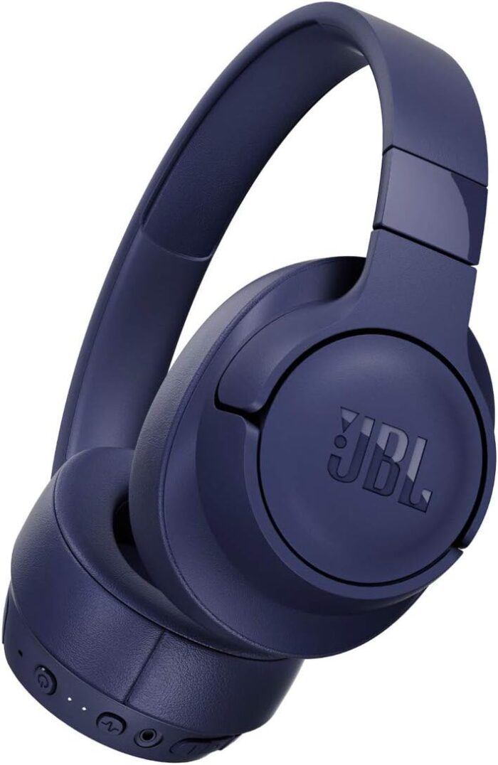 JBL TUNE 750BTNC - Wireless Over-Ear Headphones with Noise Cancellation - Blue