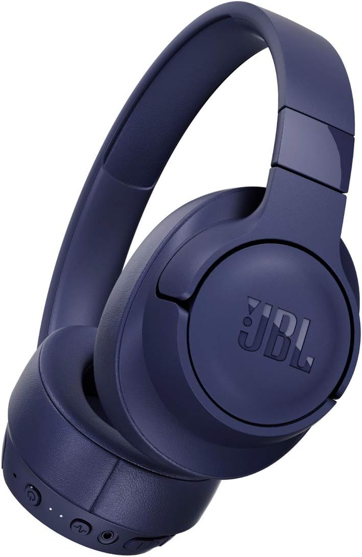 JBL TUNE 750BTNC – Wireless Over-Ear Headphones with Noise Cancellation – Blue