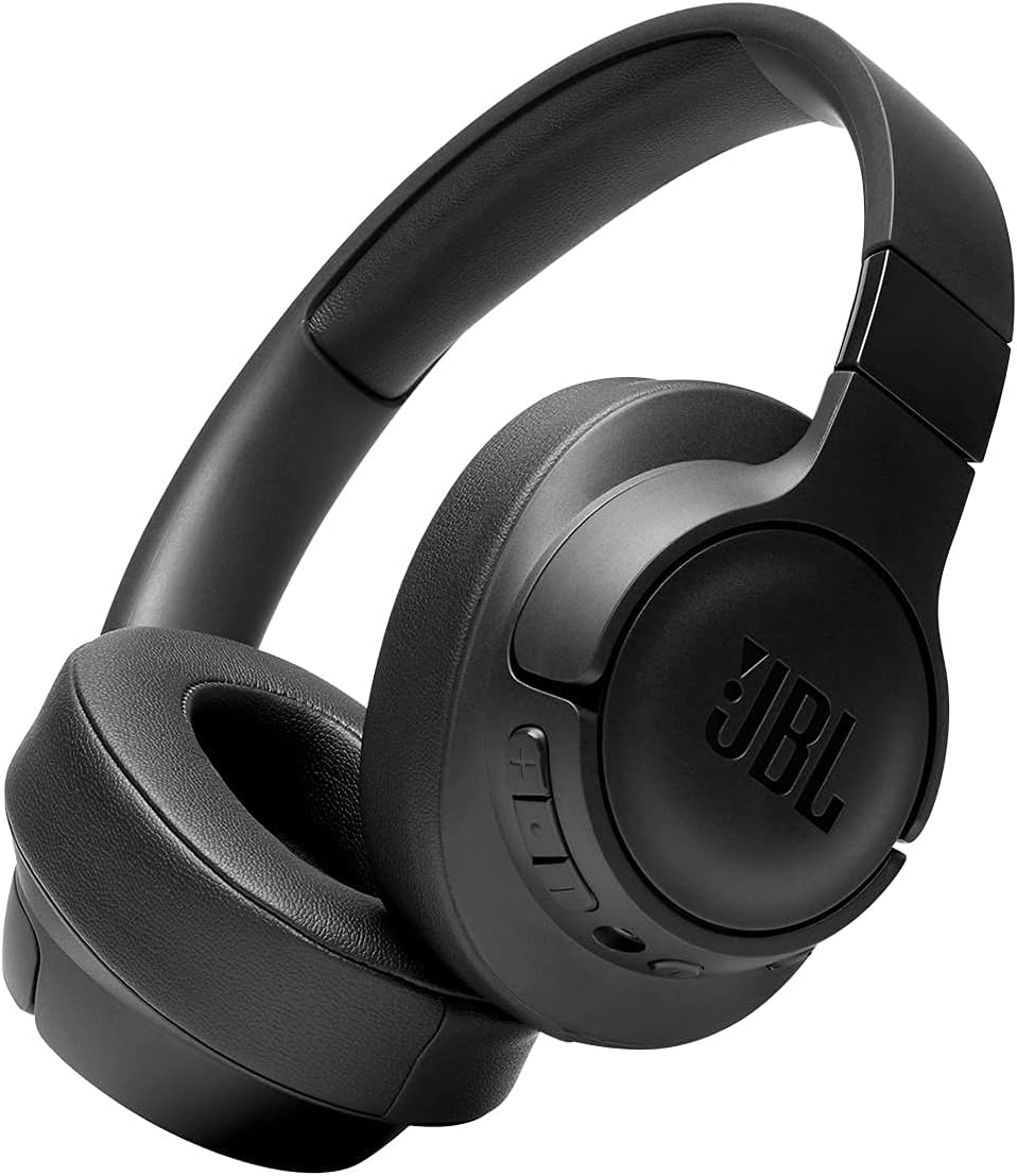 JBL Tune 760NC Wireless Noise Cancelling Over-Ear Bluetooth Headphones – Black (Renewed)