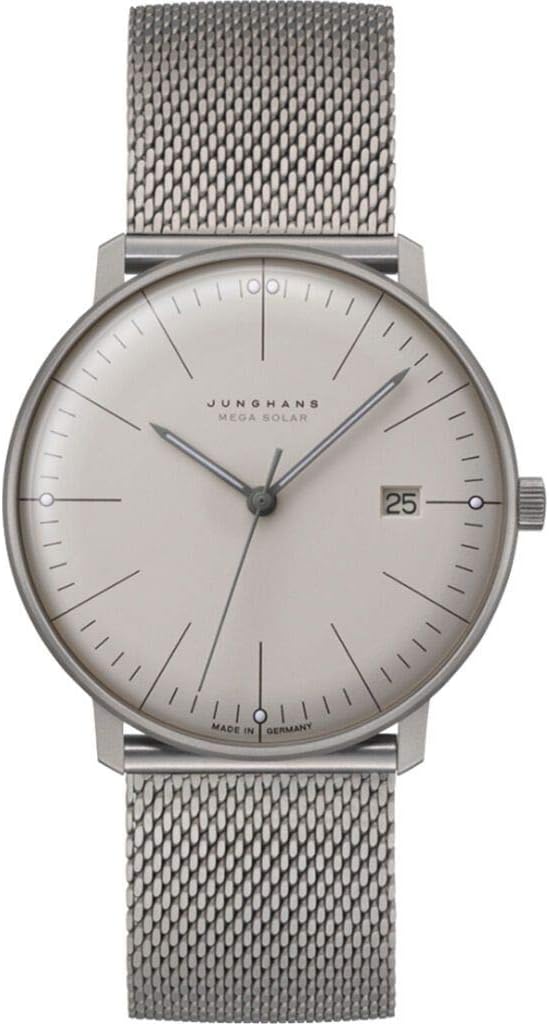 JUNGHANS Max Bill Mega Solar Wrist Watches | Titanium 059/2022.48