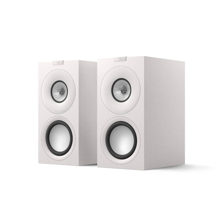 KEF Q Concerto Meta Three-Way Bookshelf Speaker (White, Pair)