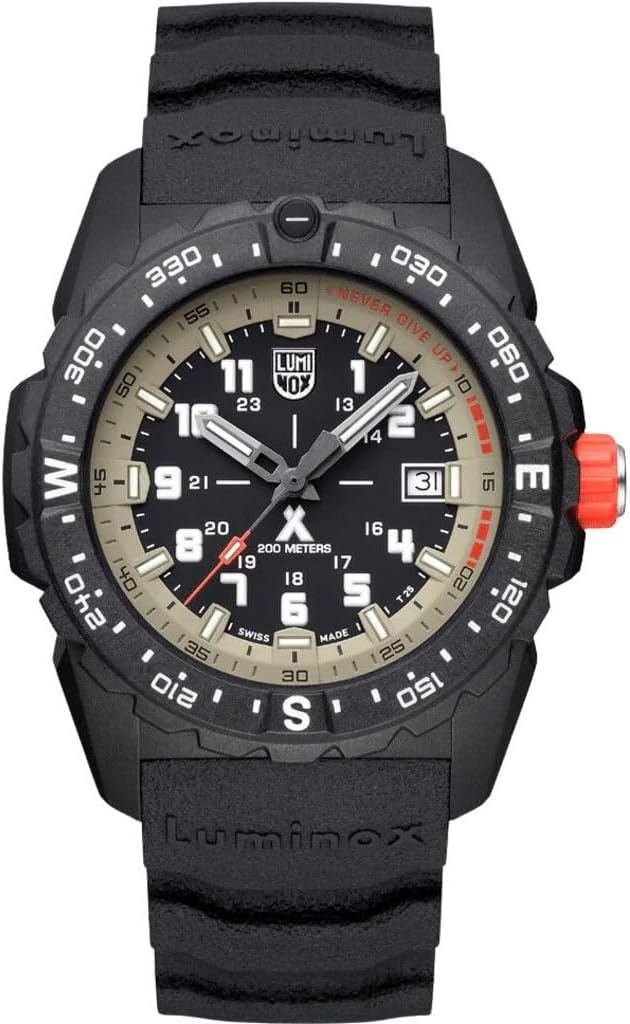 Luminox – Bear Grylls Survival Mountain XB.3737 – Mens Watch – Watches for Men – 43mm – Swiss Quartz – 200M Water Resistant – Sapphire Crystal – CARBONOX Case – Limited Edition…