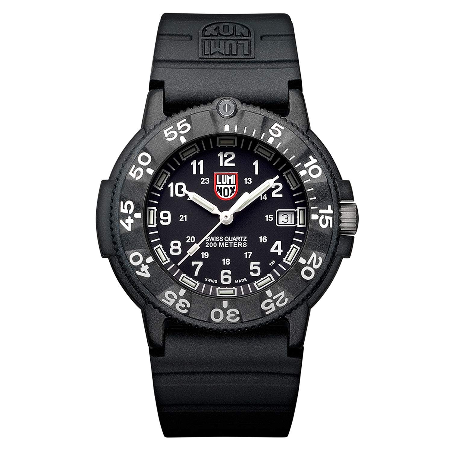 Luminox – Original Navy Seal- Mens Watch – Military Dive Watch – Date Function – 200m Water Resistant – Mens Watches – Made in Switzerland