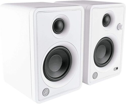 Mackie CR3-XBT 3-inch Multimedia Monitors with Bluetooth - Limited-edition White