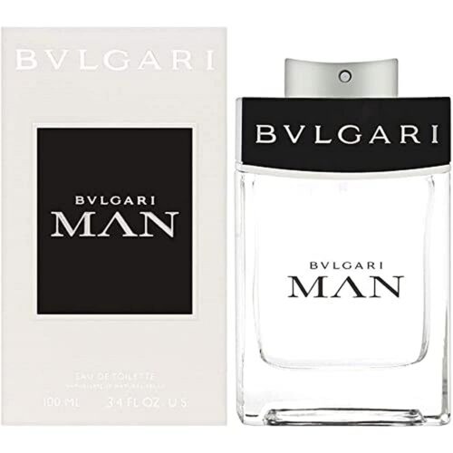 Man by Bvlgari for Men, Eau de Toilette Spray, 3.4 Ounce