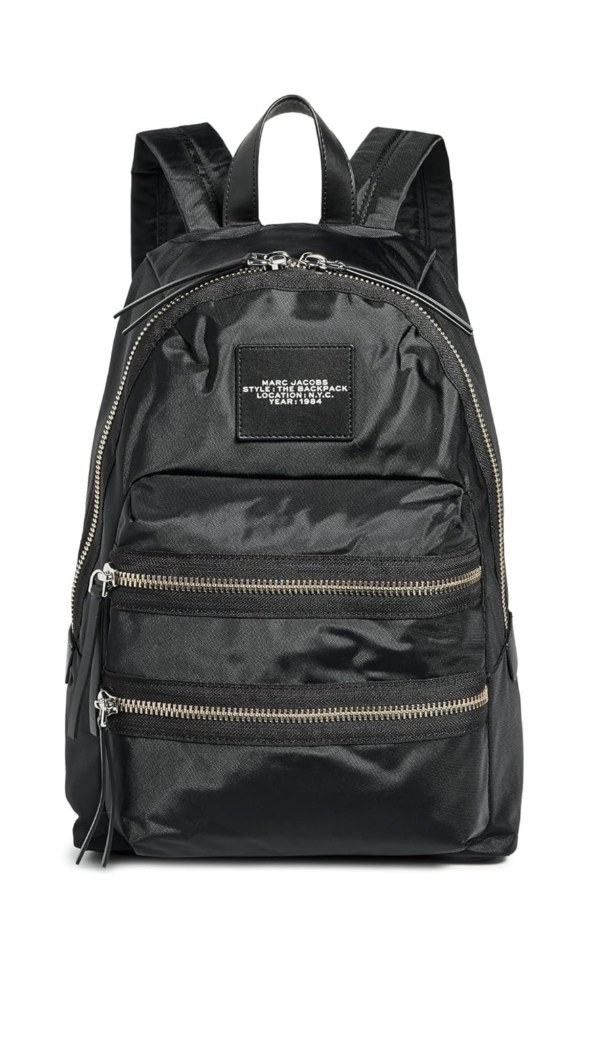 Marc Jacobs Women’s The Large Backpack, Black, One Size