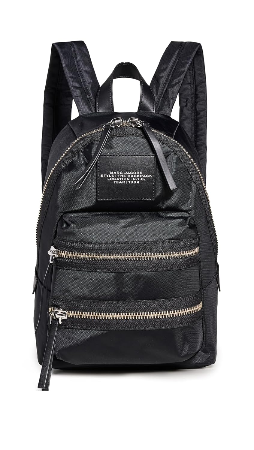 Marc Jacobs Women’s The Medium Backpack, Black, One Size