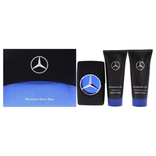 Mercedes-Benz Man - Elegant Fragrance Set With Sensual, Floral, Woody Notes - Mesmerize The Senses With Original Luxury Men’s Fragrance Gift Set - Endless Day Through Night...
