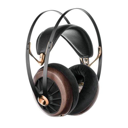 MEZE AUDIO 109 PRO | Wired Over-The-Ear Walnut Wood Audiophile Open-Back Headphones | 50mm Dynamic Drivers | Low Impedance 40 Ohms | Cables and Carrying Pouch Included | 2-Year...